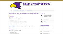 Desktop Screenshot of falconsnestproperties.com